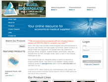 Tablet Screenshot of blucoinc.com